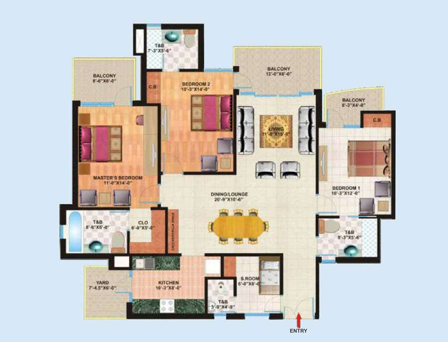 Mapsko Casa Bella Floor Plan